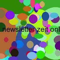 newsletter zeit online