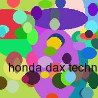 honda dax technisch daten