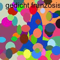 gedicht franzosisch deutsch