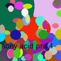 sony acid pro 4