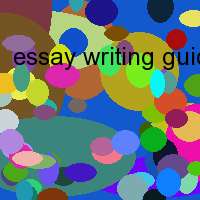 essay writing guide